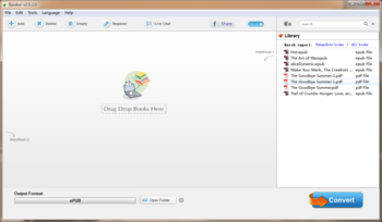 Epubor eBook Converter screenshot