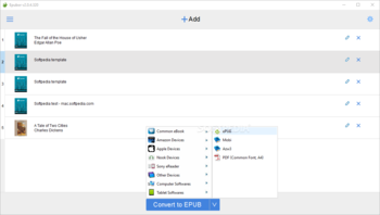 Epubor ePUB to Kindle Converter screenshot 2