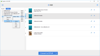 Epubor ePUB to Kindle Converter screenshot 4