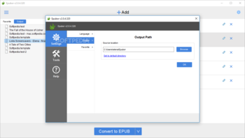Epubor ePUB to Kindle Converter screenshot 5