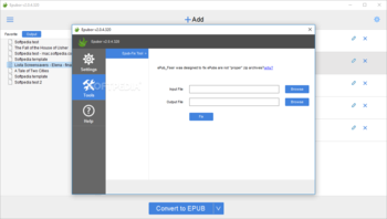 Epubor EPUB to Kindle Converter screenshot 6