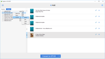 Epubor screenshot 3