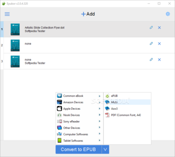 Epubor Kindle to EPUB Converter screenshot 2