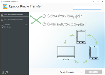 Epubor Kindle Transfer screenshot