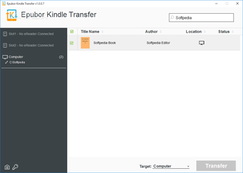 Epubor Kindle Transfer screenshot 2