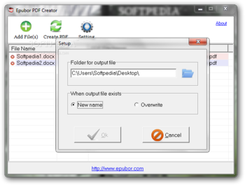 Epubor PDF Creator screenshot 2
