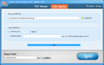 Epubor PDF Merger & Splitter screenshot 2