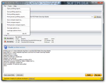 EQATEC Profiler screenshot 5