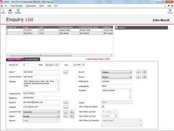 EQMS Professional Edition screenshot 2