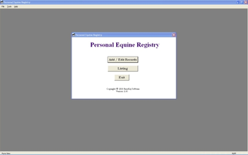 EqReg screenshot