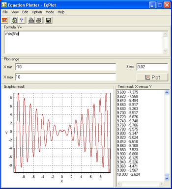 Equation Plotter - EqPlot screenshot 2