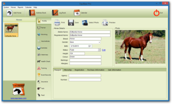 EquiBase Pro screenshot