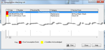 Equipment Maintenance Control screenshot 3