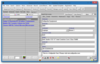 Equipment/Tool Organizer Pro screenshot 2