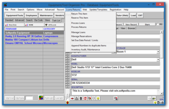 Equipment/Tool Organizer Pro screenshot 5