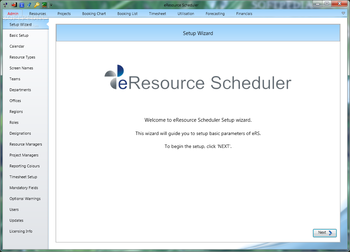 eResource Scheduler screenshot