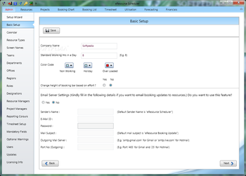 eResource Scheduler screenshot 2