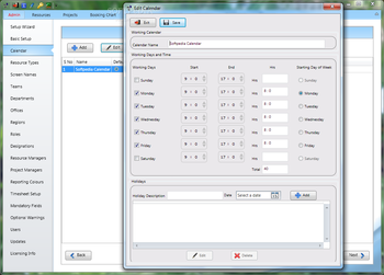 eResource Scheduler screenshot 3