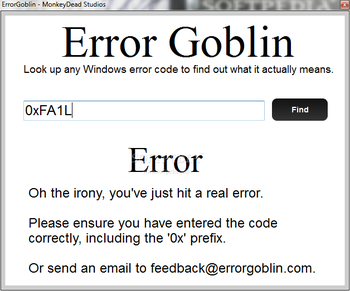 Error Goblin screenshot
