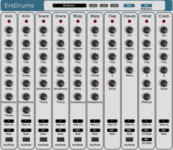 ErsDrums screenshot