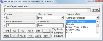 ES-Calc screenshot 2