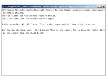 ES Console Process Engine screenshot 2