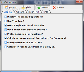 ESBCalc - Freeware Calculator screenshot 2