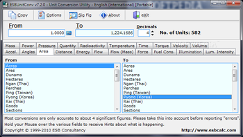 ESBUnitConv Portable screenshot 3