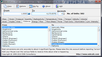 ESBUnitConv Portable screenshot 4
