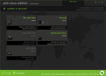 eScan Anti Virus with Cloud Security screenshot
