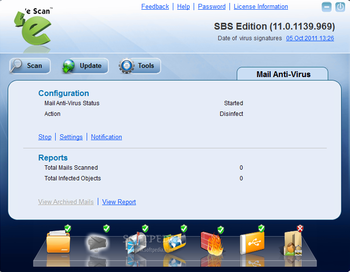 eScan Corporate for Microsoft SBS Standard screenshot 11