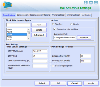 eScan Corporate for Microsoft SBS Standard screenshot 12