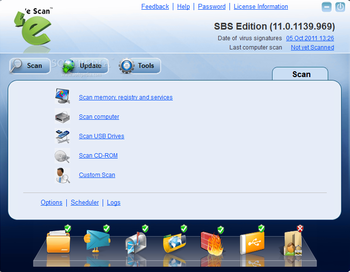 eScan Corporate for Microsoft SBS Standard screenshot 2