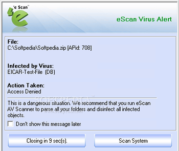 eScan Corporate for Microsoft SBS Standard screenshot 5