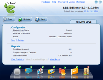 eScan Corporate for Microsoft SBS Standard screenshot 6