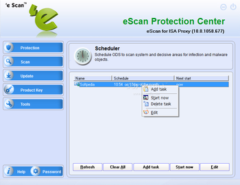 eScan for ISA Proxy screenshot 13
