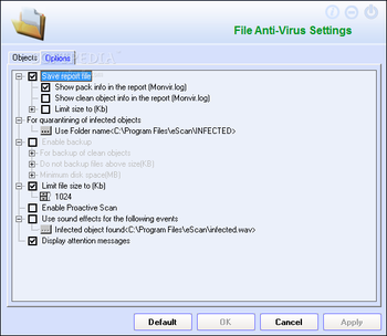 eScan for ISA Proxy screenshot 4