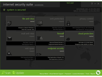 eScan Internet Security screenshot