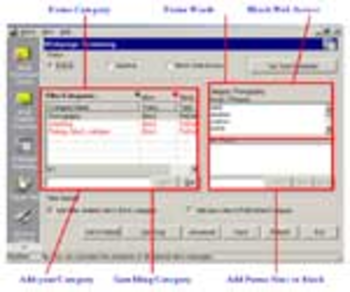 eScan Web & Mail Filter for Windows screenshot 2