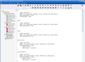 Eschelbacher Enterprises WebEditor screenshot 3