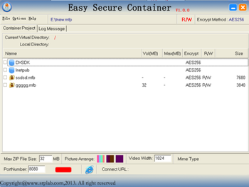 ESContainer screenshot