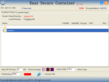 ESContainer screenshot 2