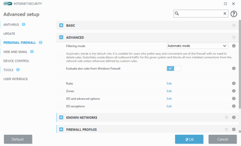 ESET Internet Security (ESET Smart Security) screenshot 20