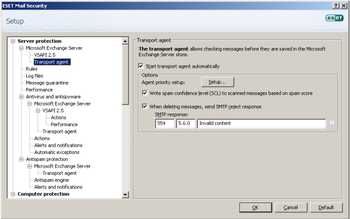 ESET Mail Security for Microsoft Exchange Server screenshot