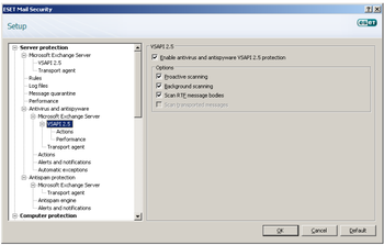 ESET Mail Security for Microsoft Exchange Server screenshot 13