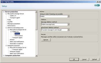 ESET Mail Security for Microsoft Exchange Server screenshot 14