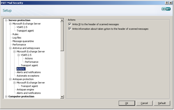 ESET Mail Security for Microsoft Exchange Server screenshot 20