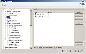 ESET Mail Security for Microsoft Exchange Server screenshot 3