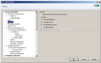 ESET Mail Security for Microsoft Exchange Server screenshot 6
