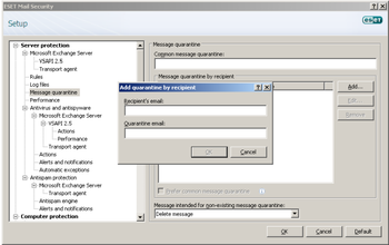 ESET Mail Security for Microsoft Exchange Server screenshot 7
